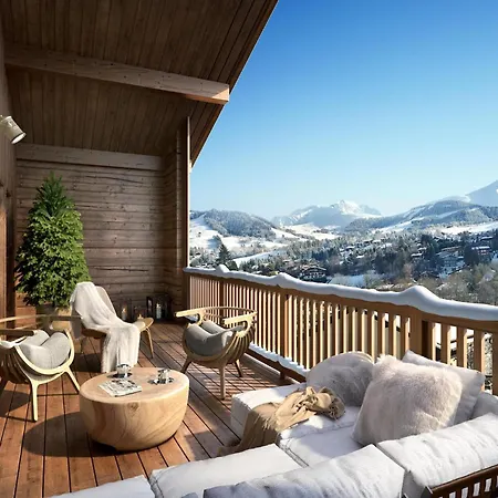 In With Stunning Mountain Views Apartment Megeve